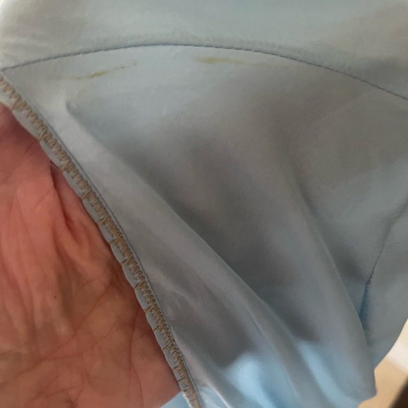 Vintage Philosophy by Alberta FERRETTI Light Blue Top - Picture 8 of 16